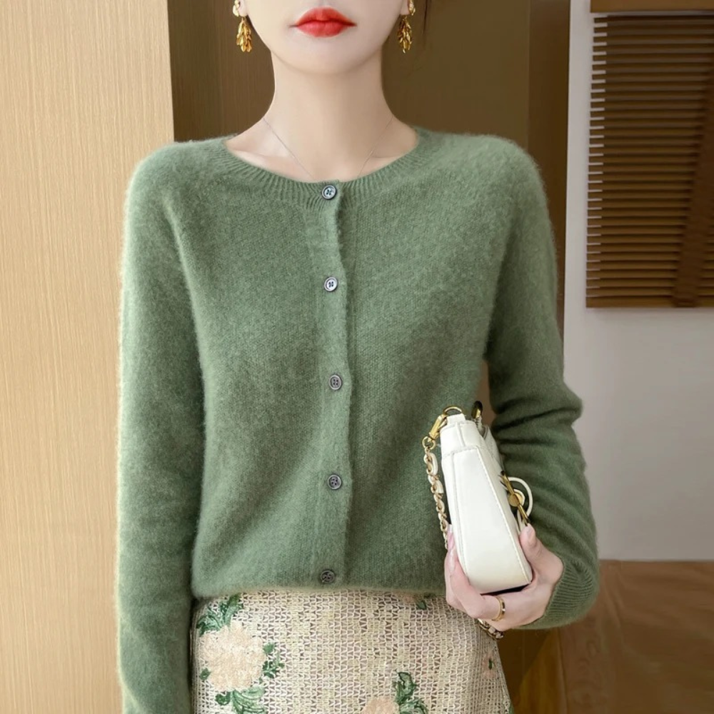 Colette Merino Wool Cardigan
