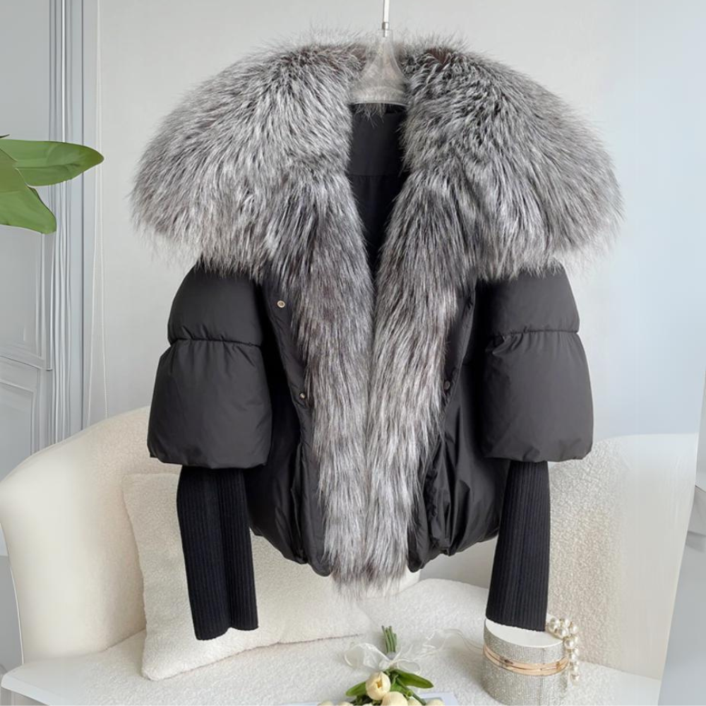 Annelise Down Fur Puffer Jacket