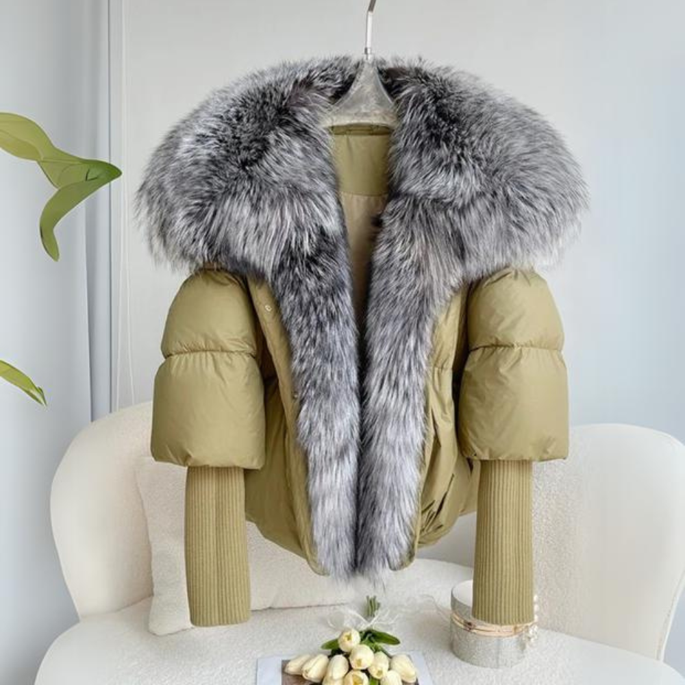 Annelise Down Fur Puffer Jacket