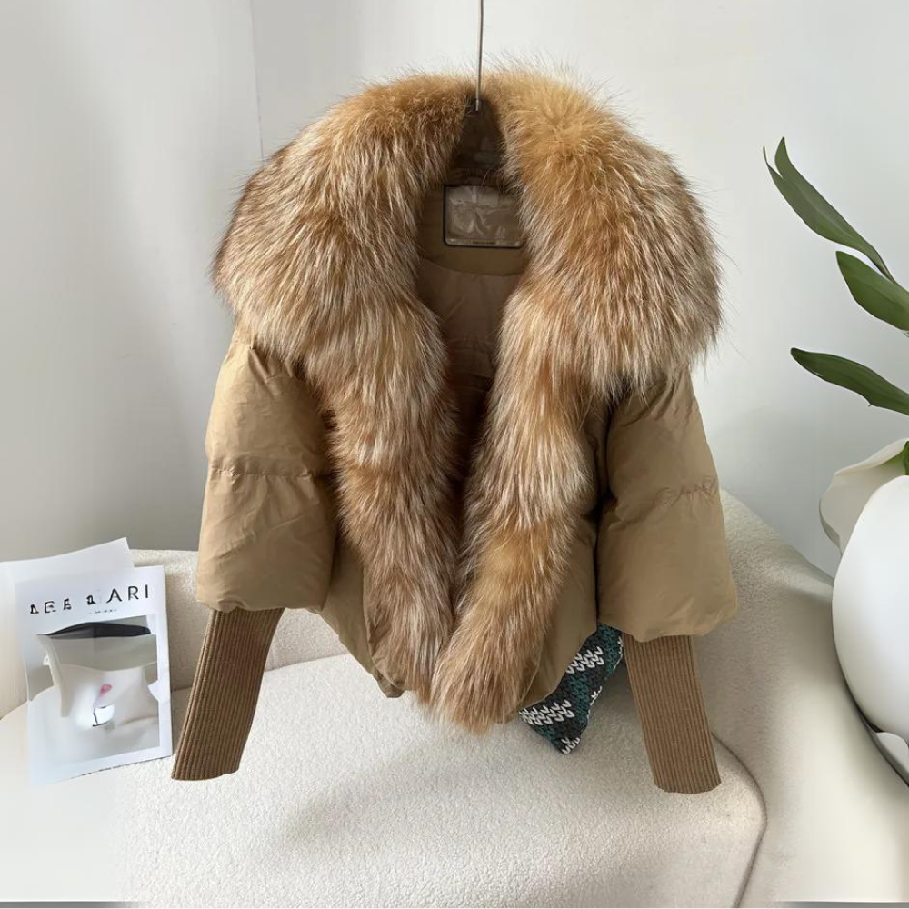 Annelise Down Fur Puffer Jacket