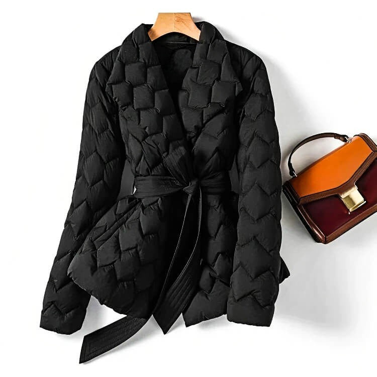 Verona Quilted Down Coat