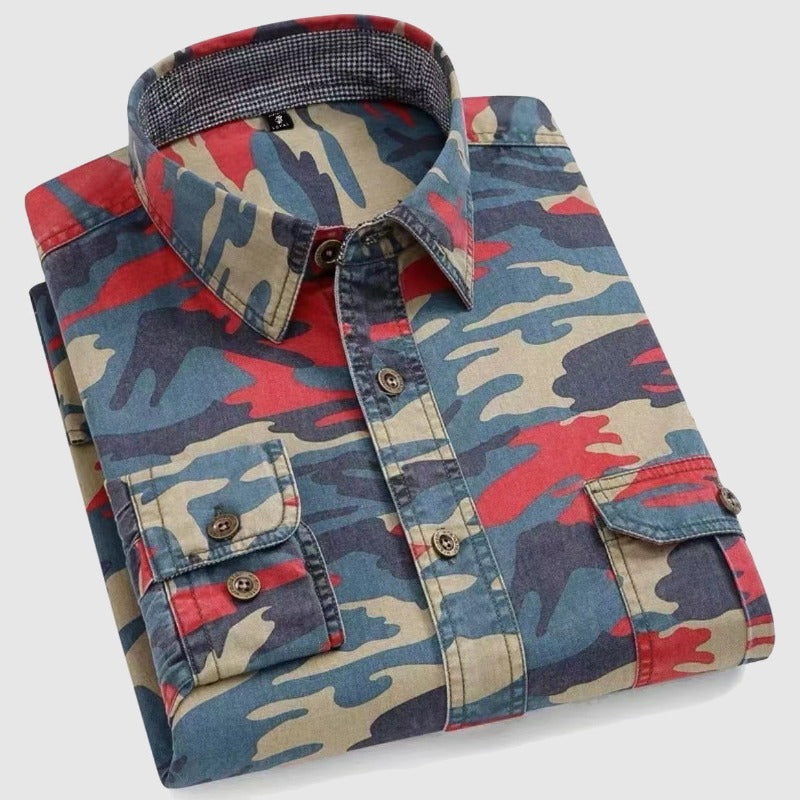 Jaxon Camo Long Sleeve - Edward Fraiser