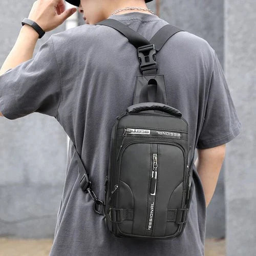 Anti-Theft Waterproof Backpack with USB Charging Port