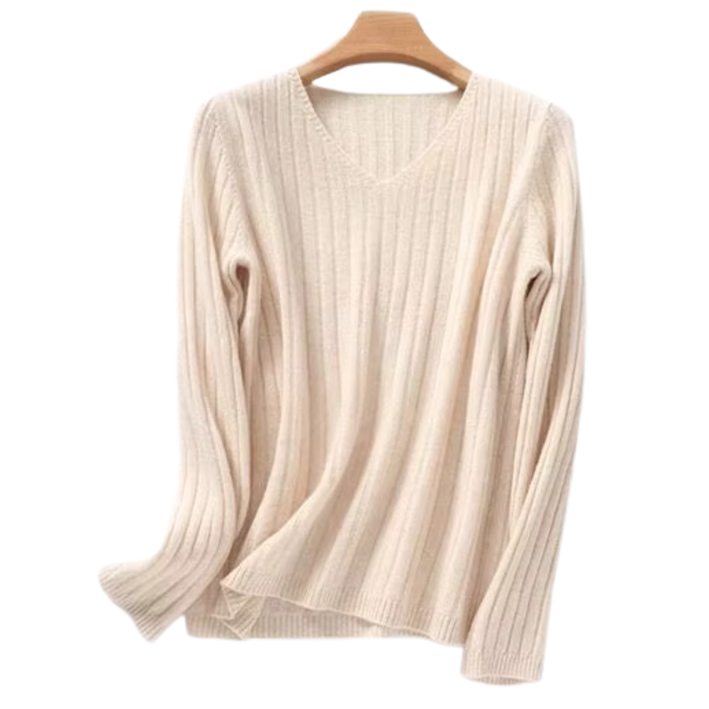Valona V-Neck Knitted Sweater