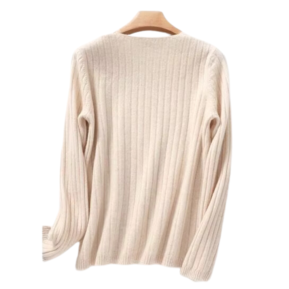 Valona V-Neck Knitted Sweater