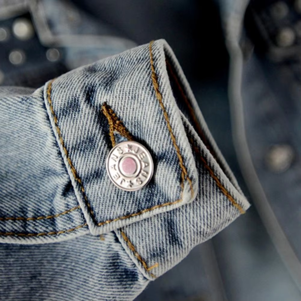 Lucia Pearl Denim Jacket