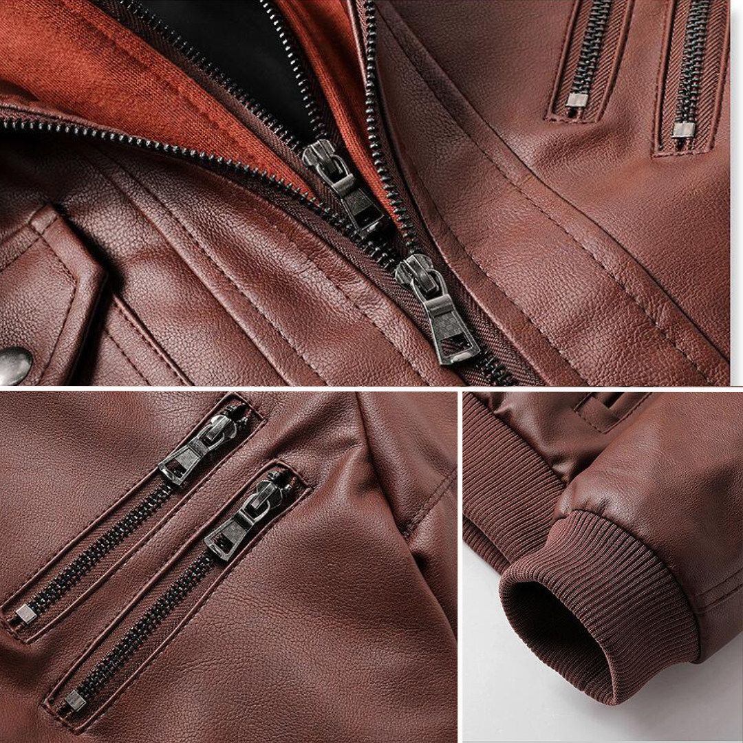 Archibald Premium Leather Jacket - Edward Fraiser