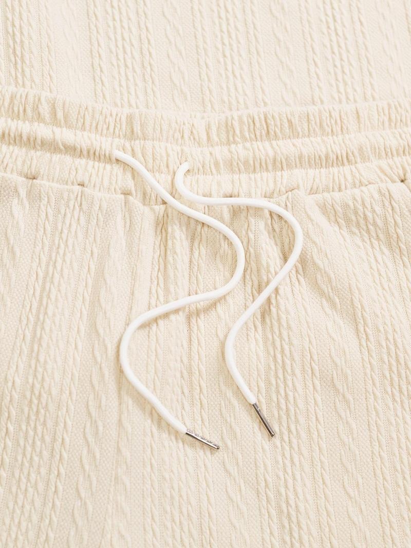 Valentino Cream Shirt And Shorts Set