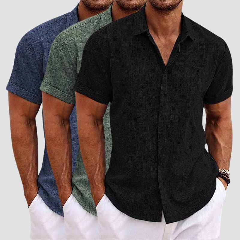 Belmont Short Sleeve Linen Shirt