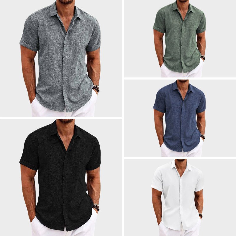 Belmont Short Sleeve Linen Shirt