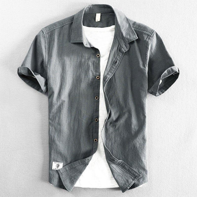 Winslow Cotton Linen Shirt