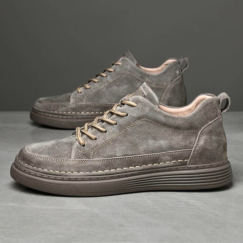 Romano™ - Italian Leather Sneakers - Edward Fraiser