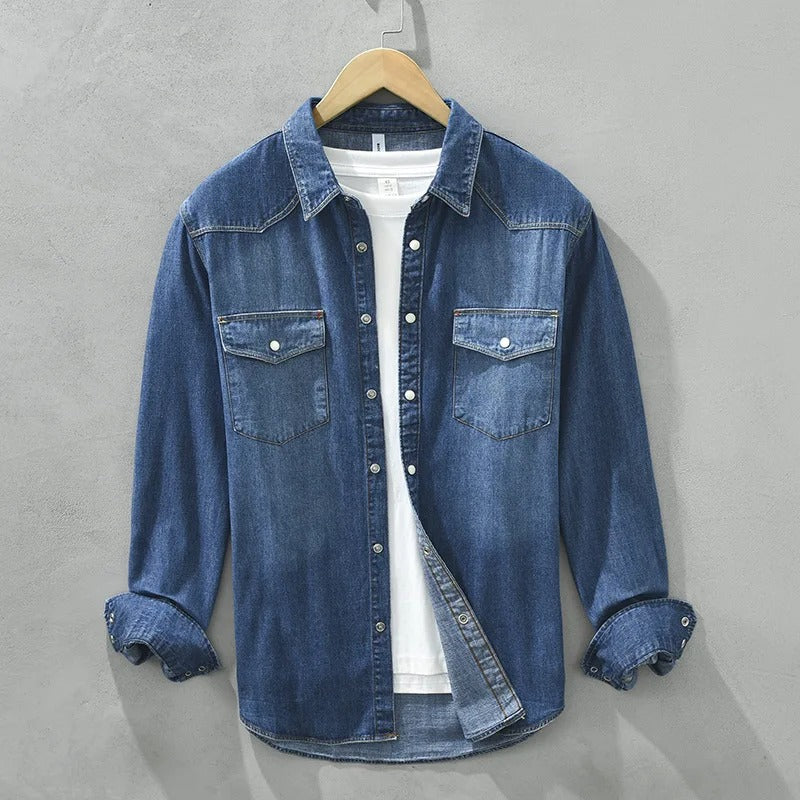 Alessio Cotton Denim Shirt