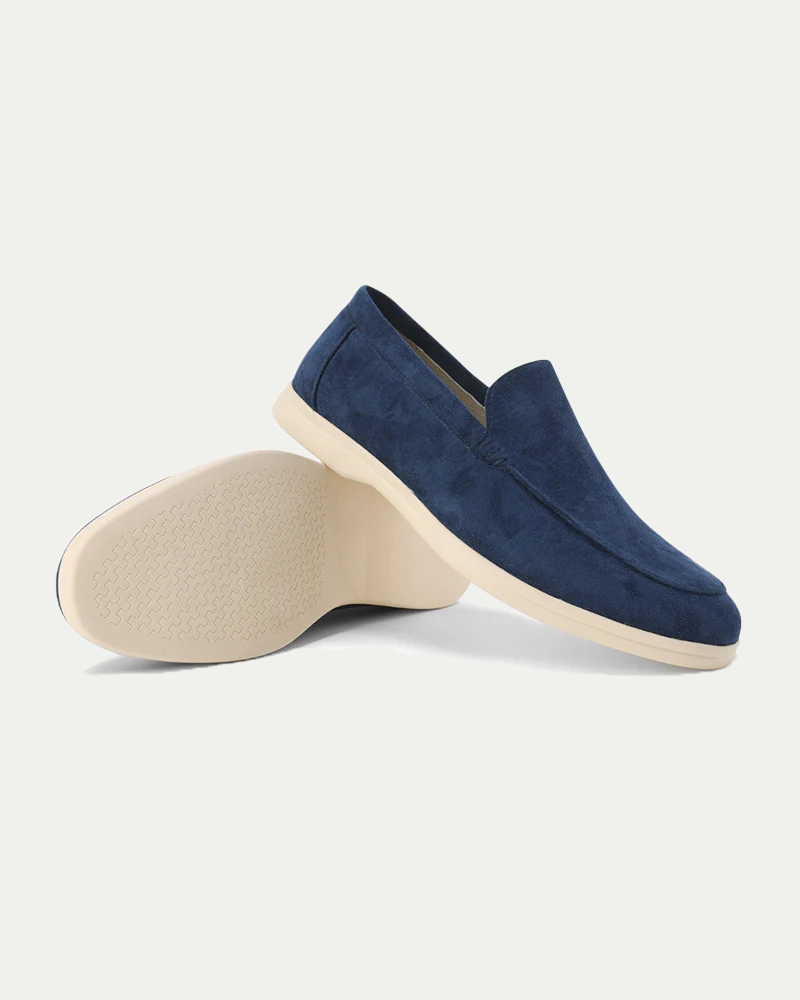 Men’s Lusari Suede Loafers – Glacier Blue