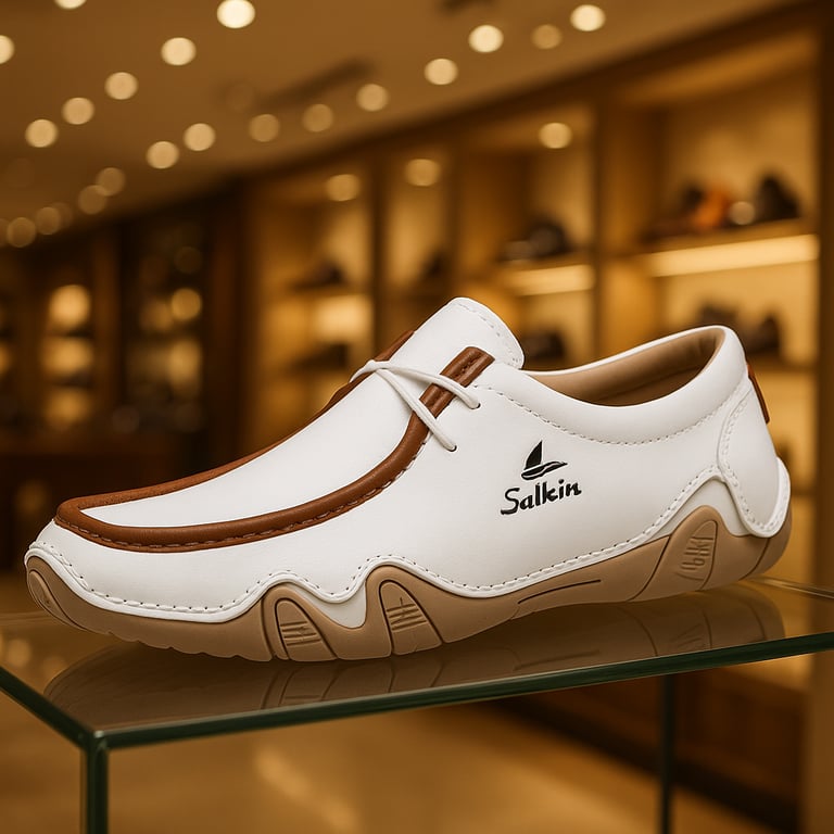 Malta Leather Loafers – Handmade Casual Slip-On Shoes for Men