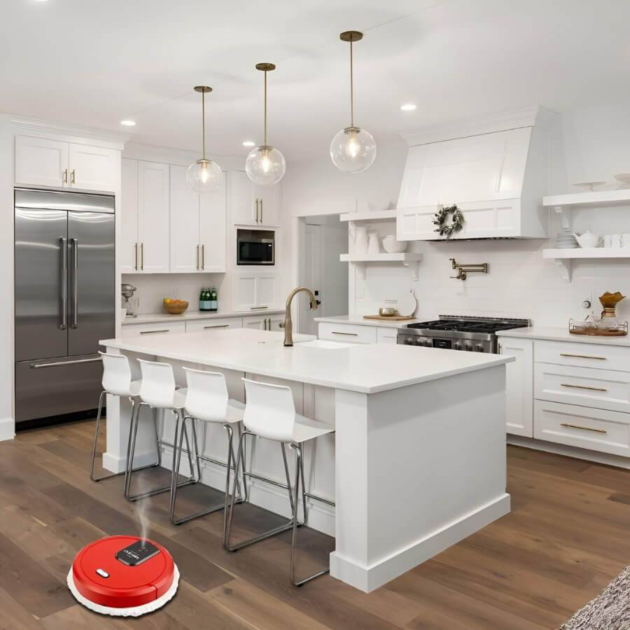 Automatic Robot Mop with Smart Navigation