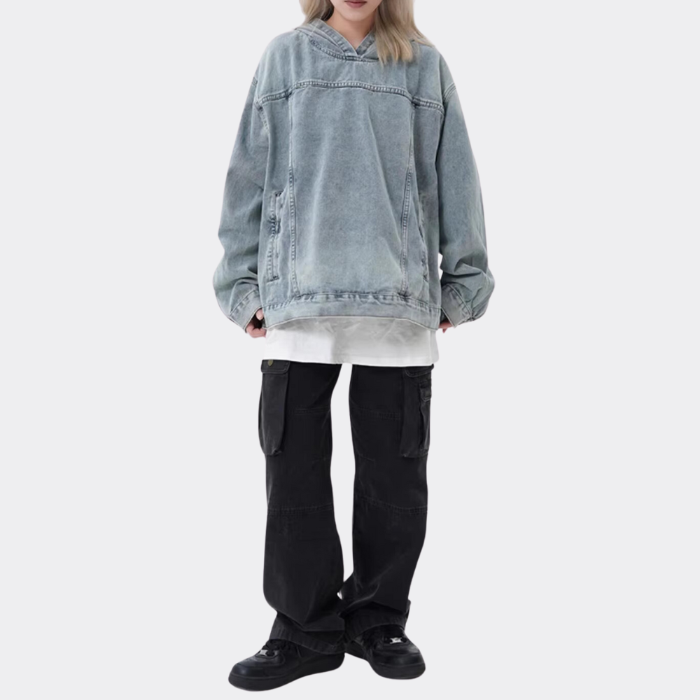 Valona Denim Hoodie