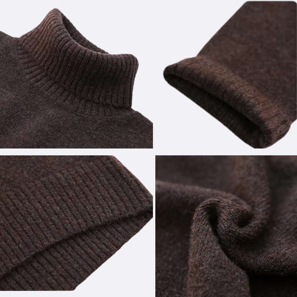 Sylvie Cashmere Turtleneck