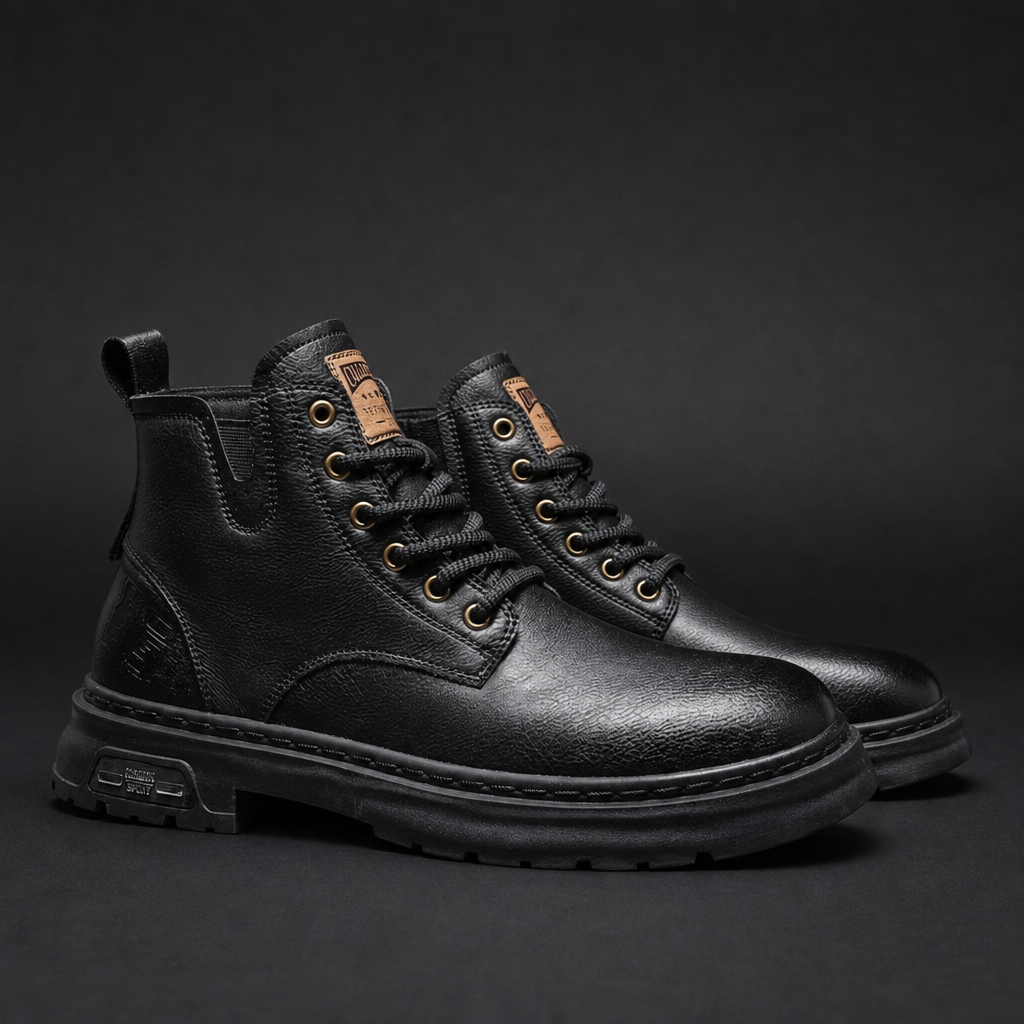 Gusta Orthopedic Boots in Black