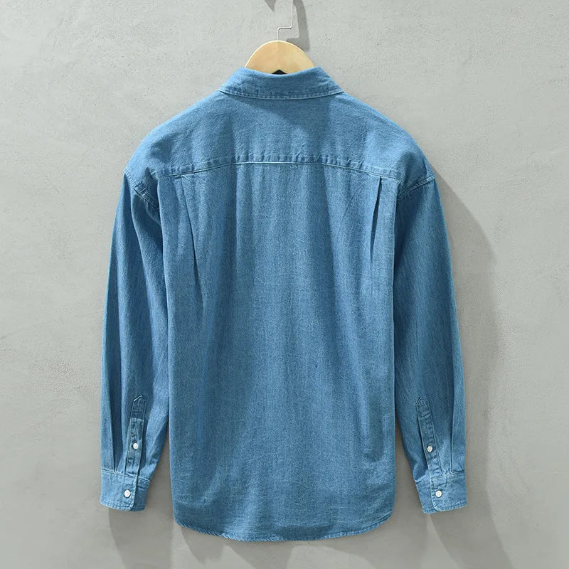 Monteverdi Long Sleeve Denim Shirt