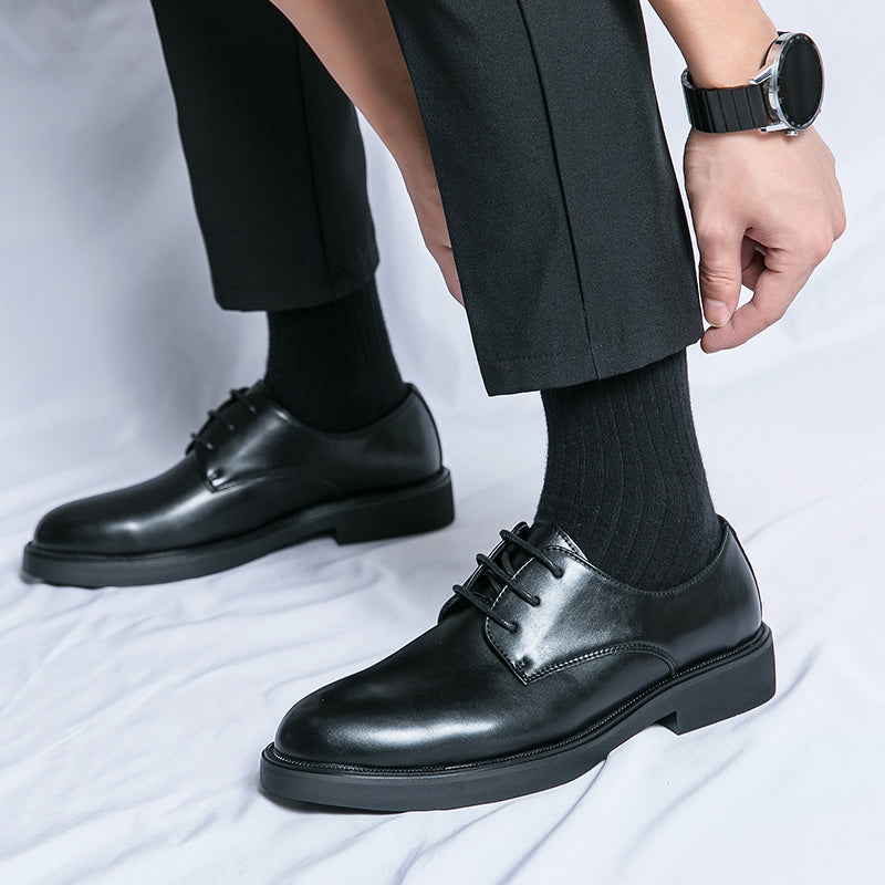 Ravello Genuine Leather Derby Dress Shoes