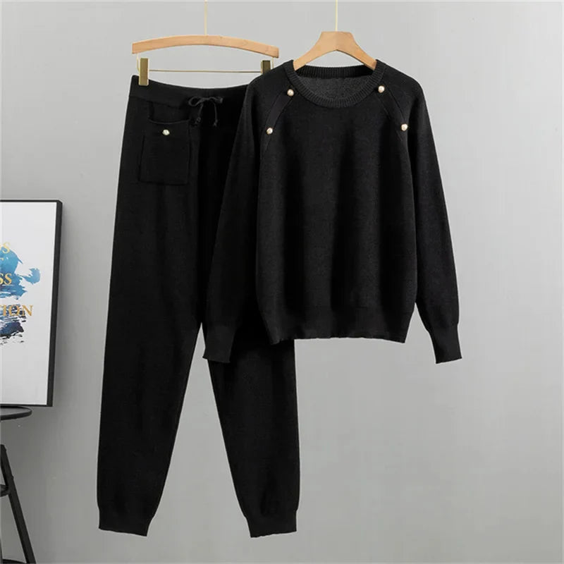 Riviera Knit Jogger Set