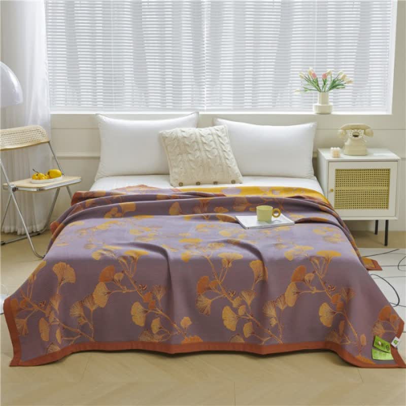 Verdona Reversible Ginkgo Leaf Quilt