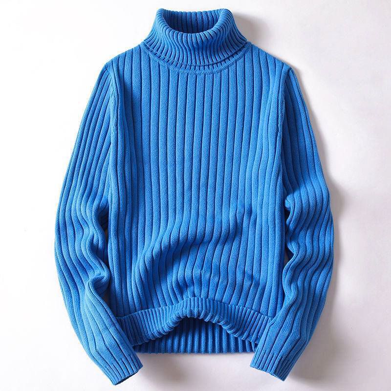 Marcus Ribbed Wool Knit Turtleneck