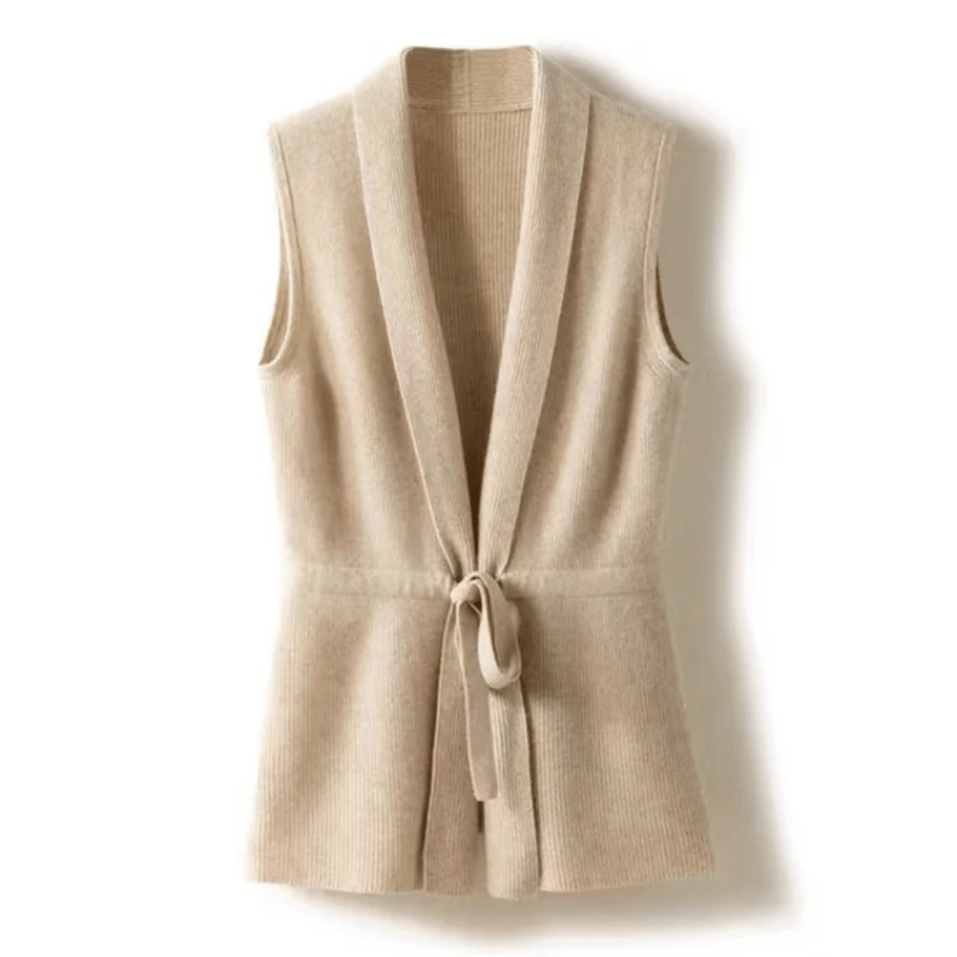 Siena Knitted Wrap Vest