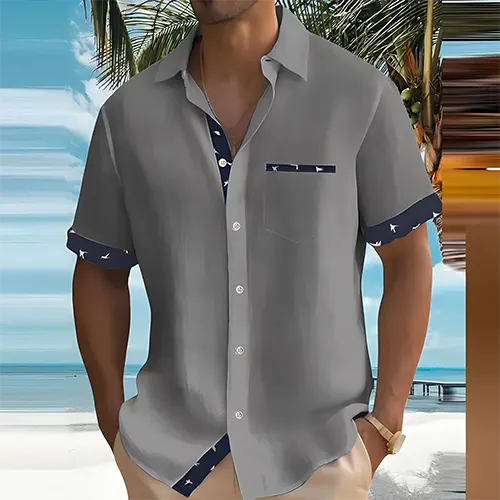 Ellery Men’s Short Sleeve Shirt | Smart & Relaxed