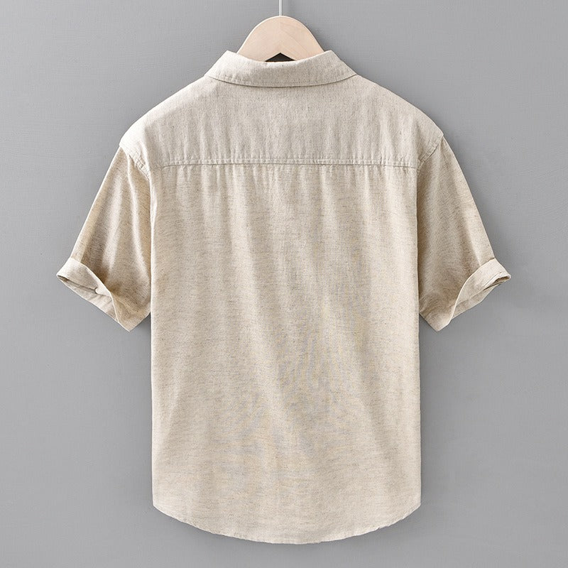 Tropicana 100% Linen Short Sleeve - Edward Fraiser