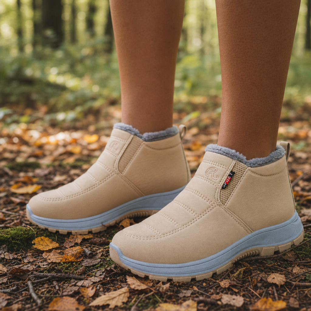 Virginia Orthopedic Boots in Beige