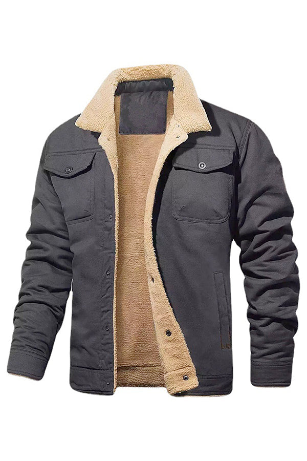 Belmont Fleece Cargo Jacket