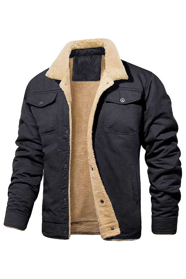 Belmont Fleece Cargo Jacket