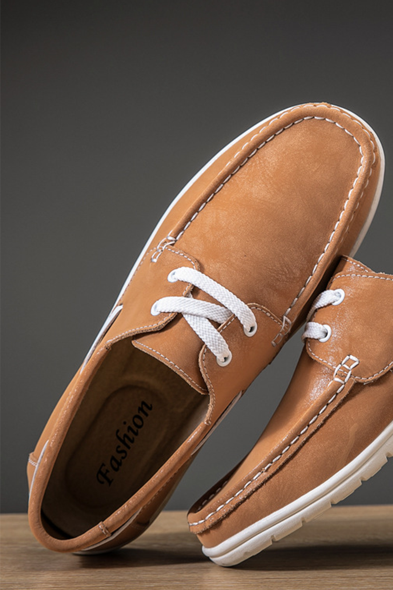 Seville Leather Boat Shoes