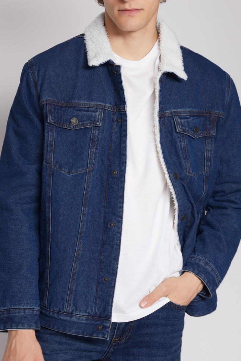 Lombard Sherpa Denim Jacket