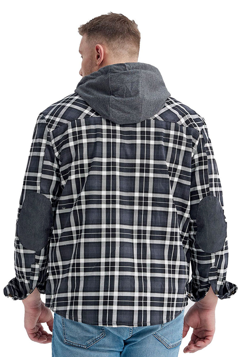 Monterey Hooded Flannel Jacket