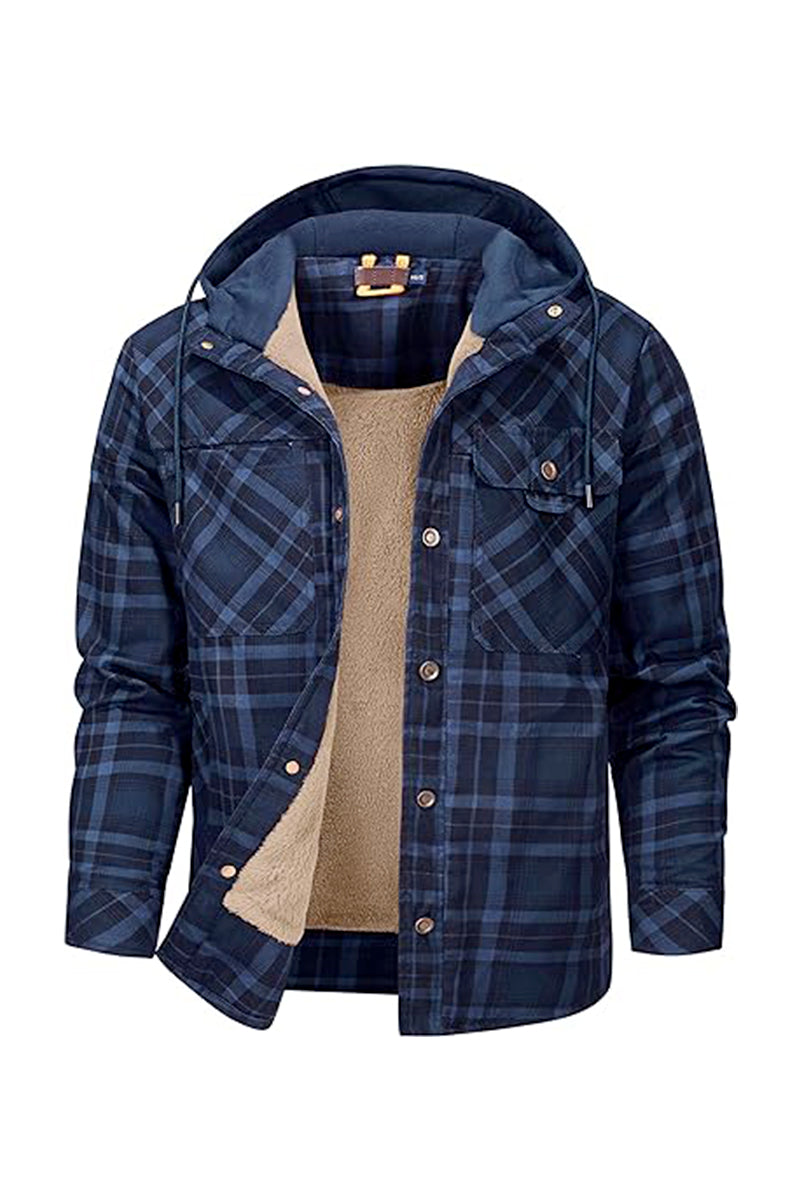 Monterey Hooded Flannel Jacket