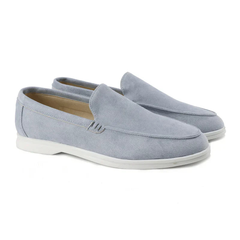 Men’s Lusari Suede Loafers – Glacier Blue