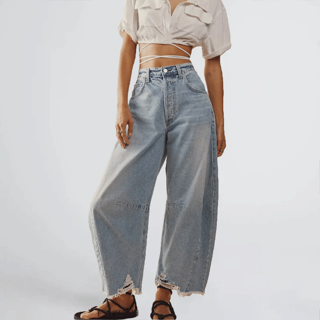 Valona Wide Leg Denim Jeans