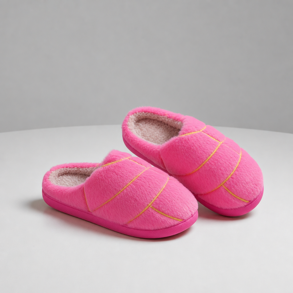 Cloudy Slippers in Pink