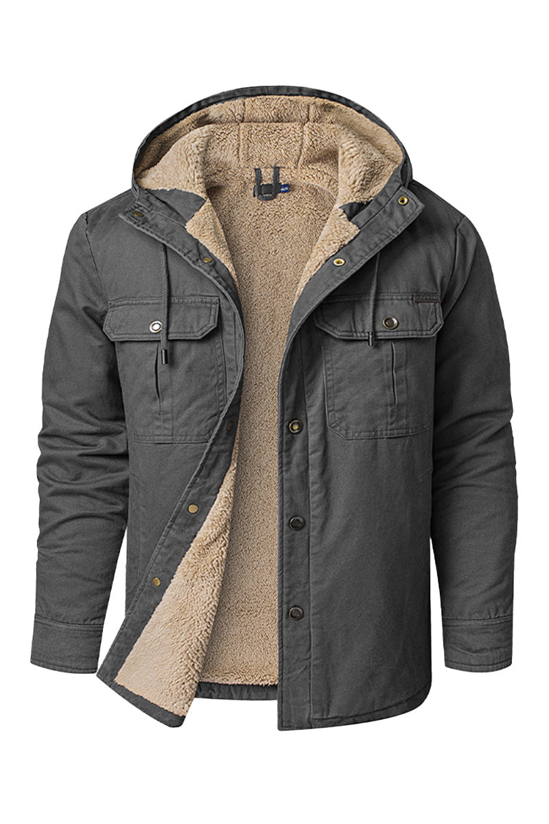 Montclair Sherpa-Lined Cotton Jacket