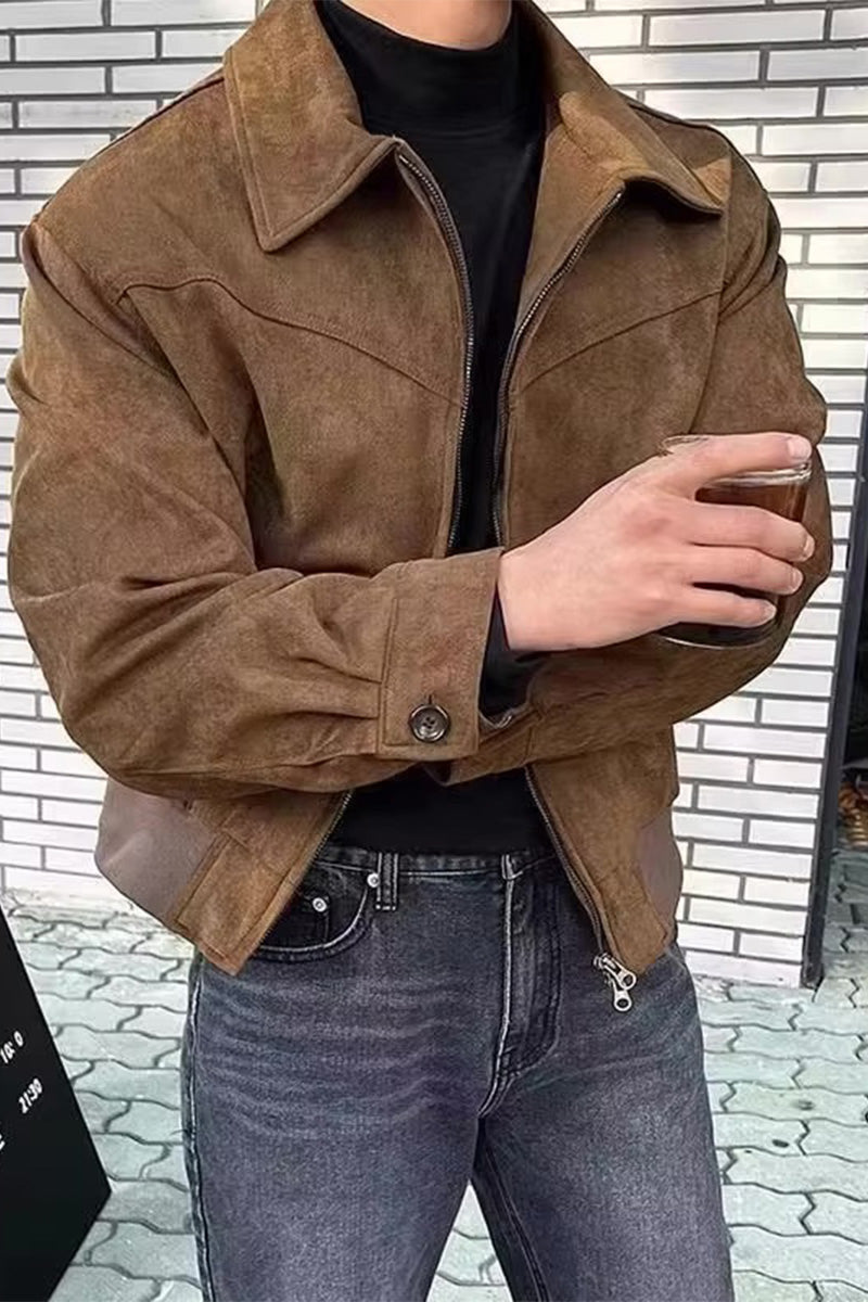 Harrington Suede Rugged Jacket