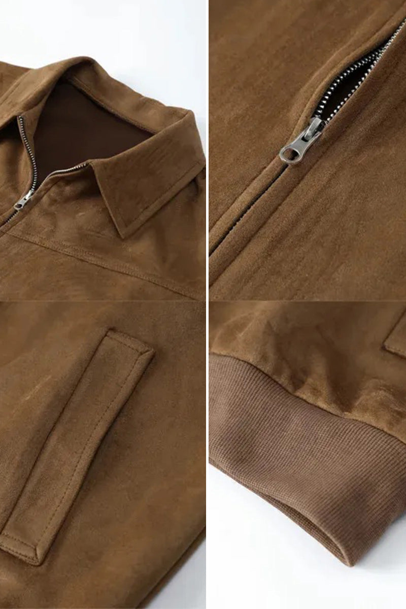 Harrington Suede Rugged Jacket