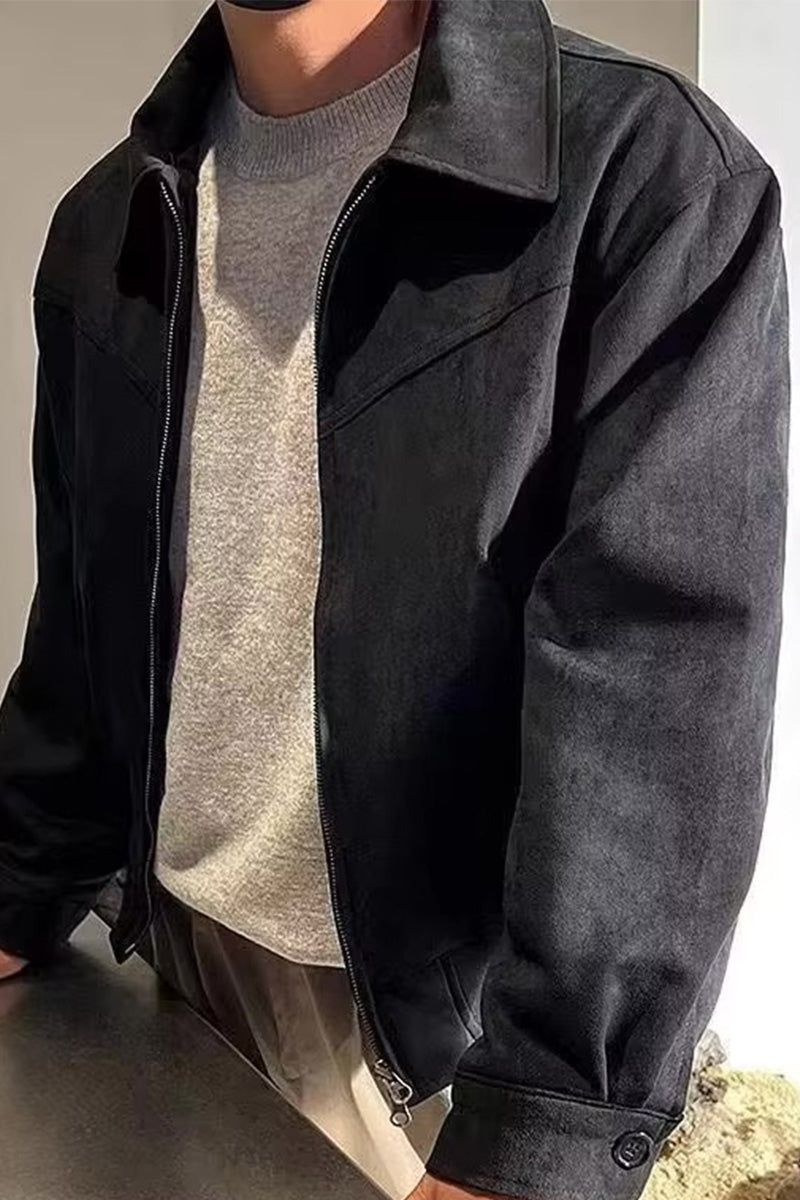 Harrington Suede Rugged Jacket