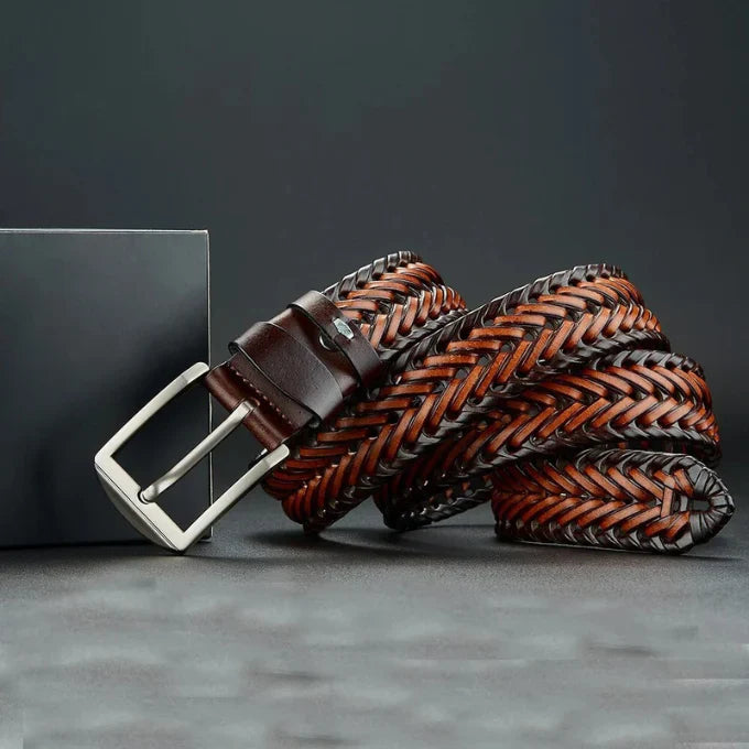 Lourdes Cowhide Leather Belt