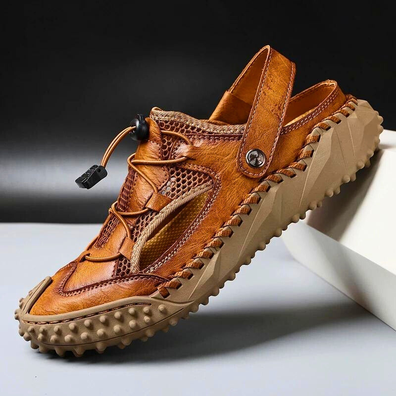 Lucento Leather Sandals