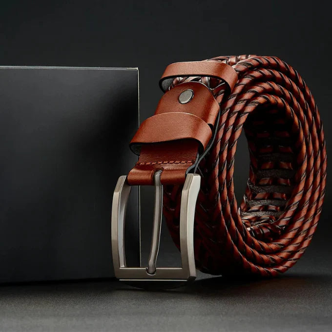 Lourdes Cowhide Leather Belt