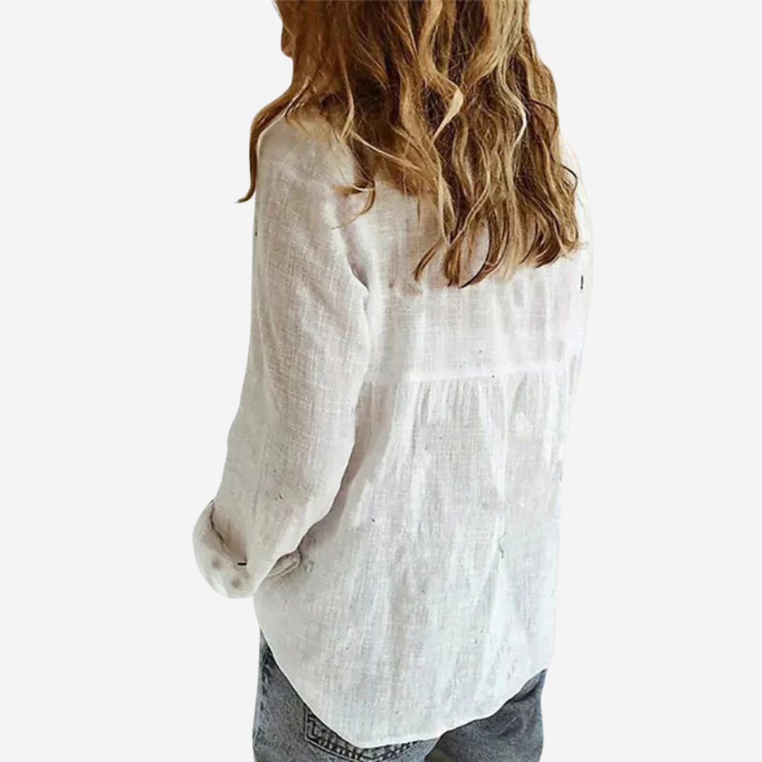 Valora Linen Blouse