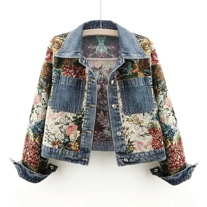 Lucera Floral Denim Jacket